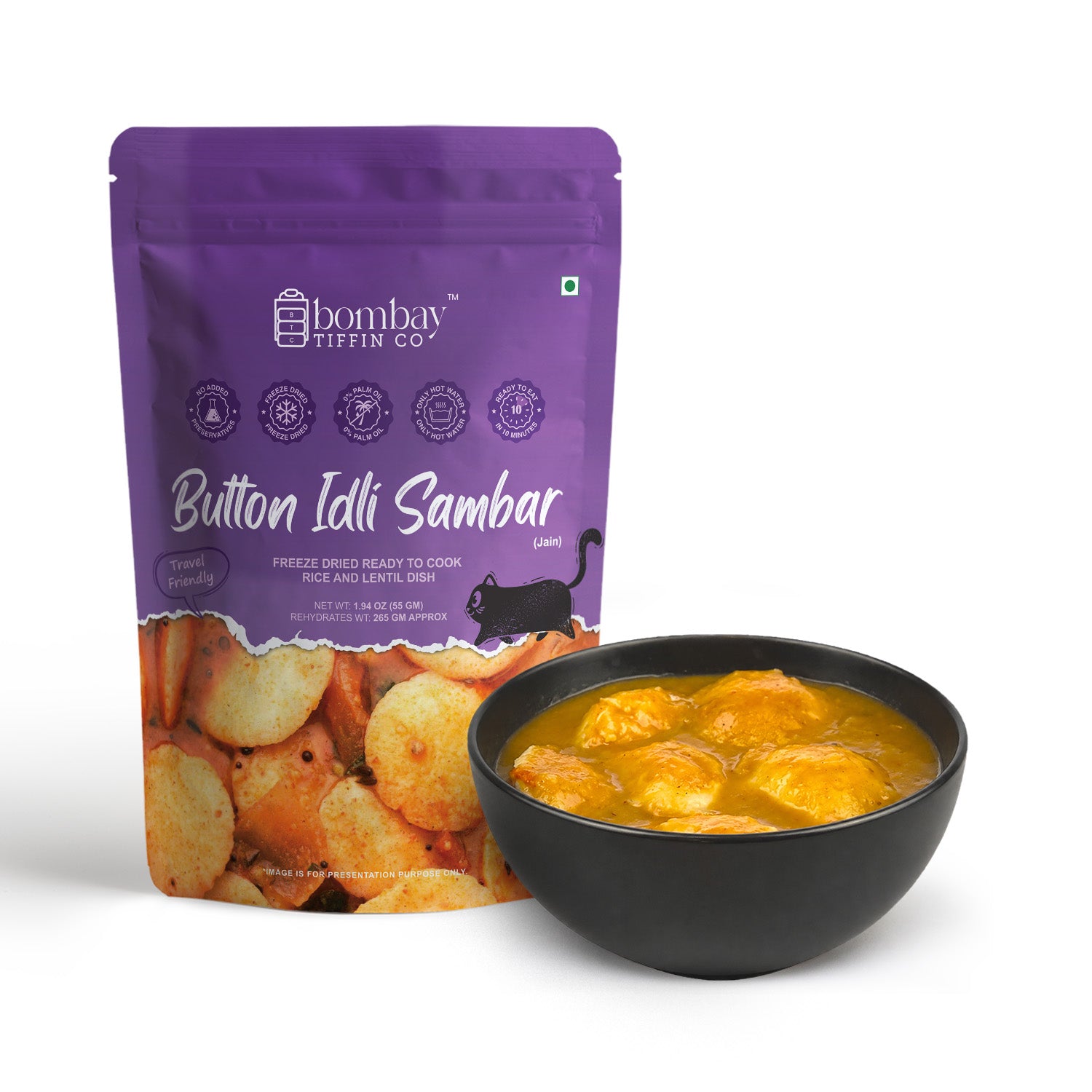Button Idli sambar (JAIN)