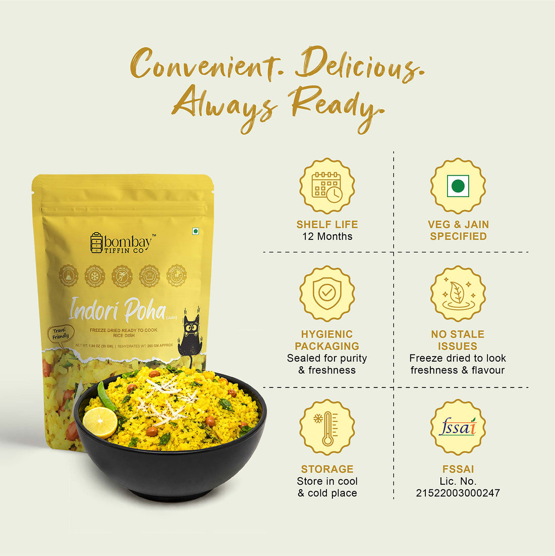 Indori Poha (JAIN)