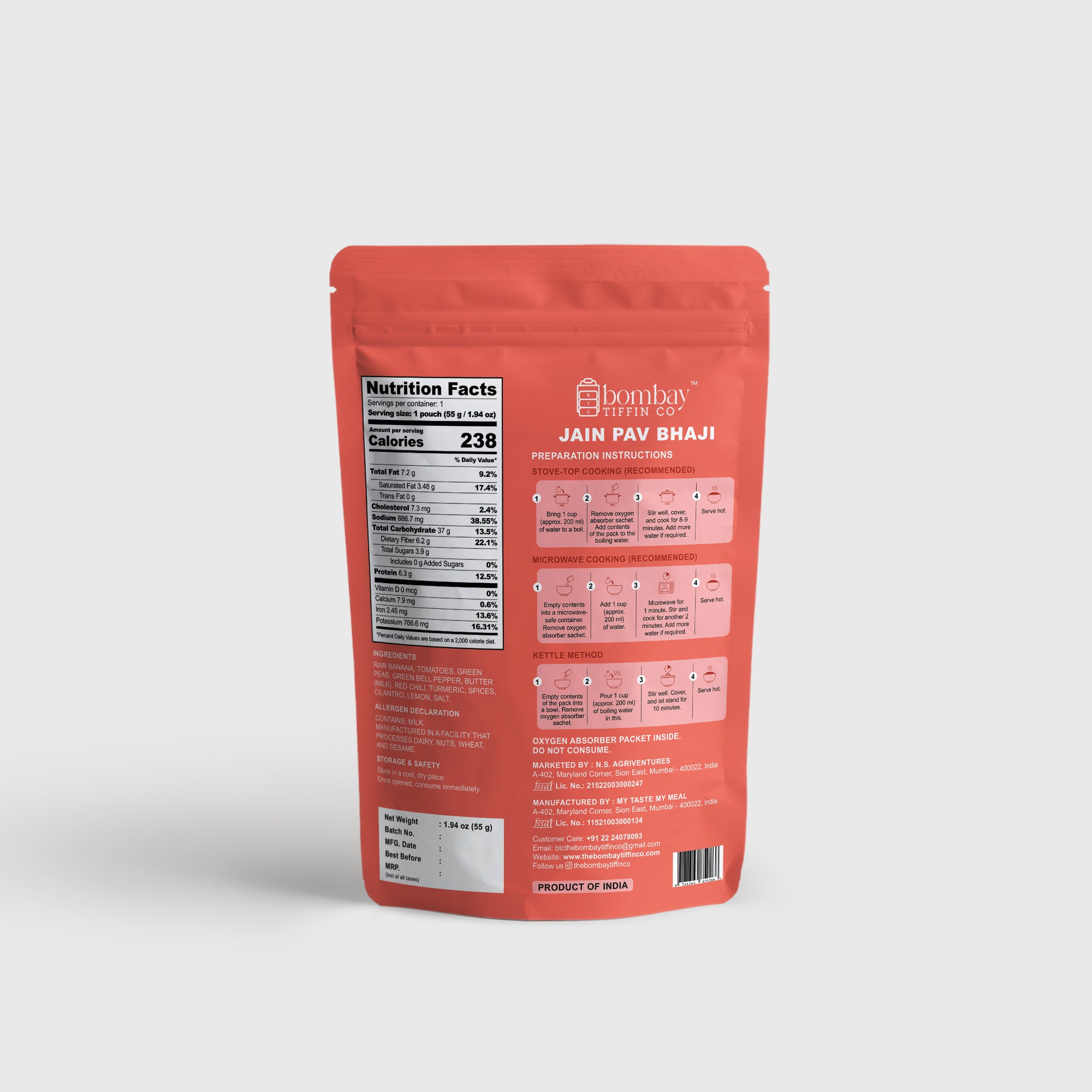 Pav Bhaji (JAIN)