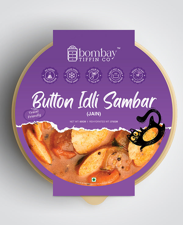 Button Idli Sambar (100% Jain)