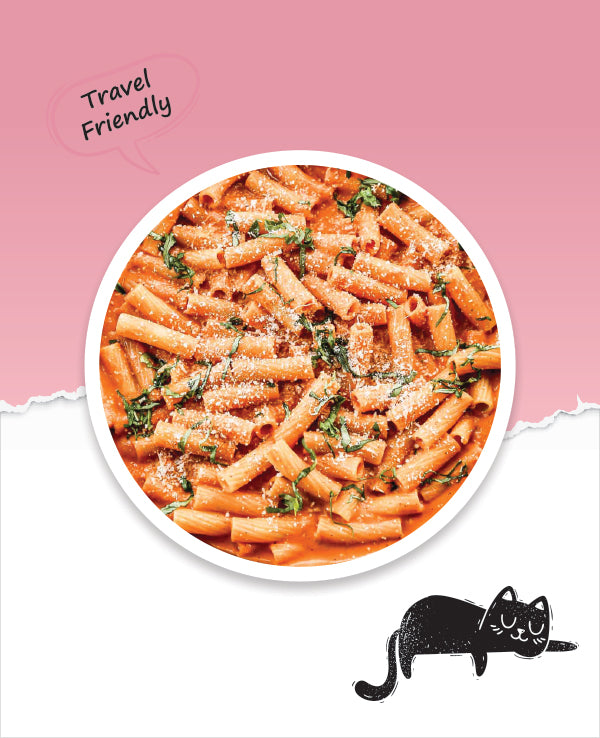 Pink Alfredo Pasta (100% Jain)